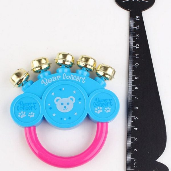 3 PCS Kids Rattles Design Handbell Musical Instrument Jingle Rattle Toy - Image 4