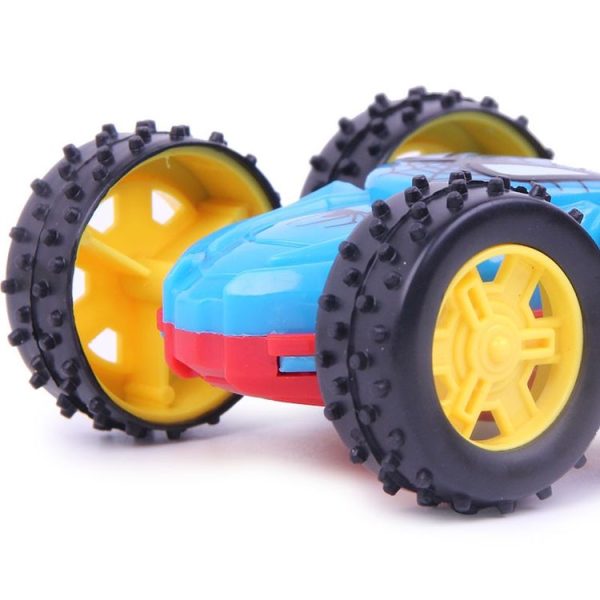 3 PCS Children's Inertial Double-dump Truck Model Resistant to Falling Toy Car Steering Car Gift Stall Toy Random Color (Random Color) - Image 3