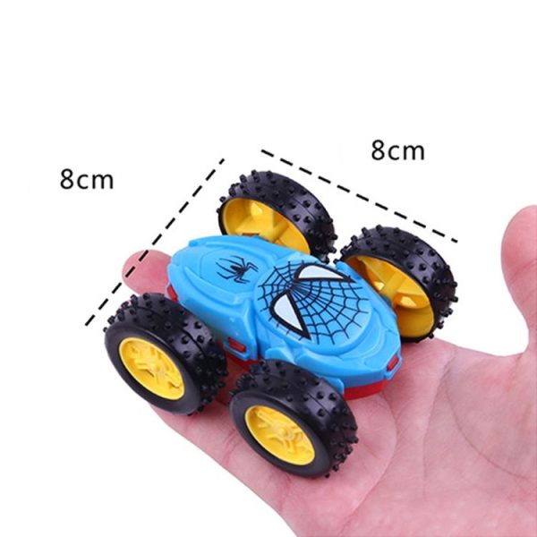 3 PCS Children's Inertial Double-dump Truck Model Resistant to Falling Toy Car Steering Car Gift Stall Toy Random Color (Random Color) - Image 6