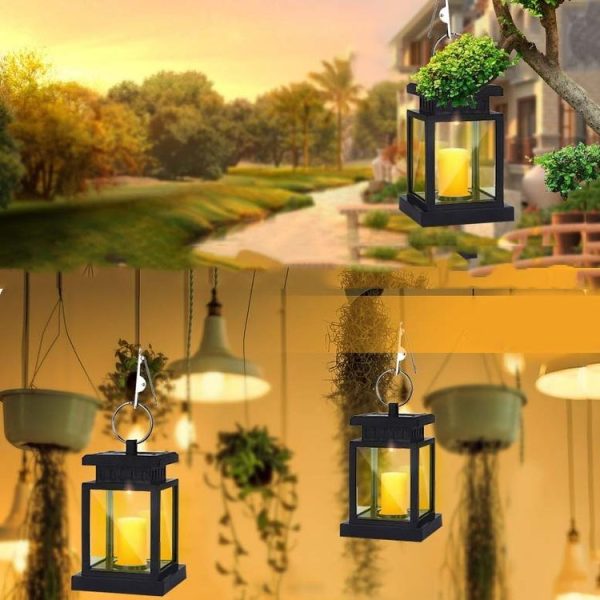 Solar Candle Light Retro Outdoor Waterproof LED Garden Light - Image 7