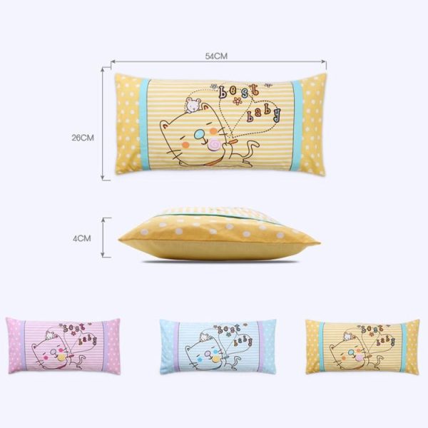 Infant Lovely Cat Soft Pillow (Blue) - Image 2