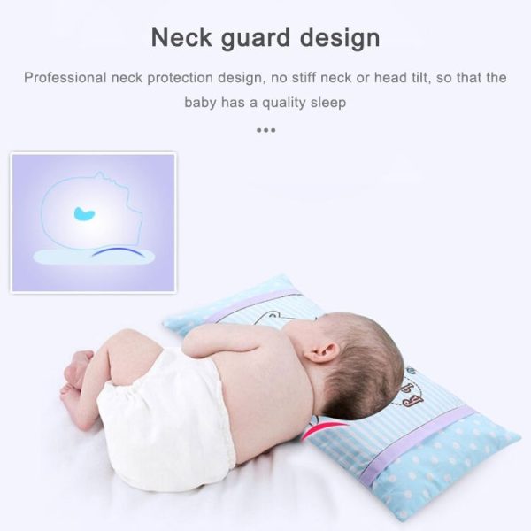 Infant Lovely Cat Soft Pillow (Blue) - Image 3