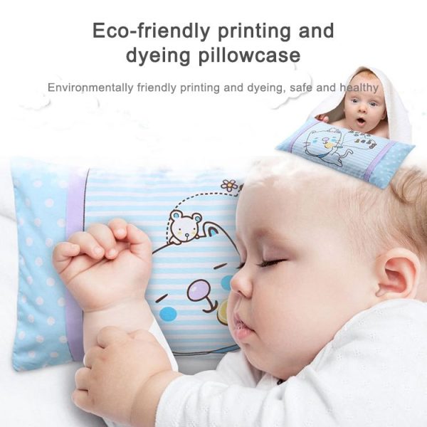 Infant Lovely Cat Soft Pillow (Blue) - Image 4