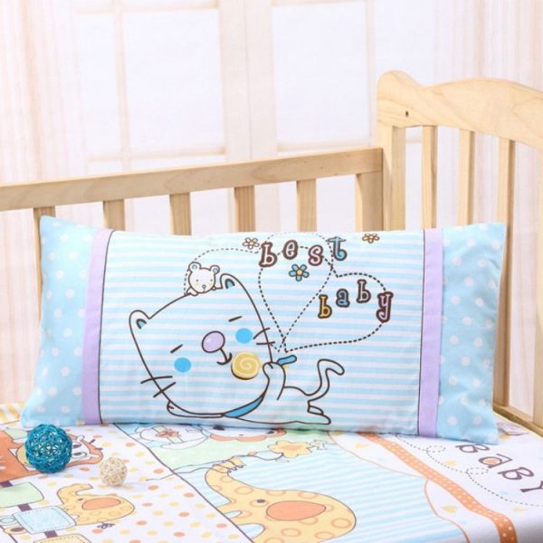 Infant Lovely Cat Soft Pillow (Blue) - Image 7