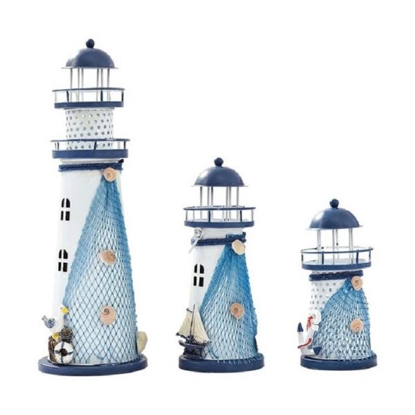 Creative Decorative Wrought Iron Flash Tower LED Night Light, Size: Small 14cm - Image 2