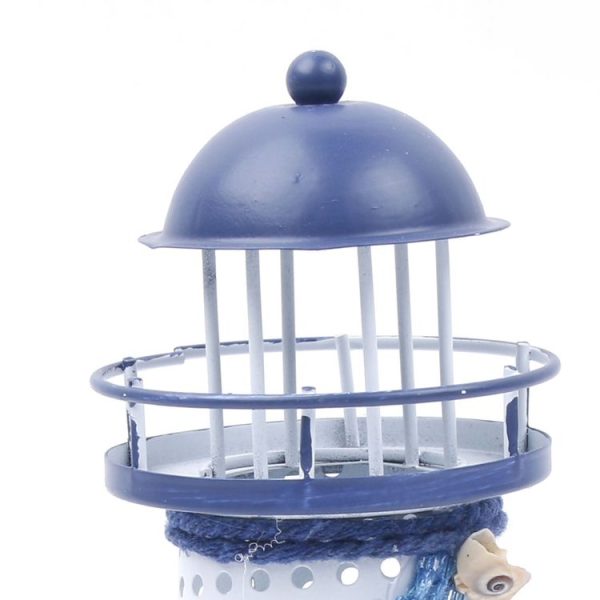 Creative Decorative Wrought Iron Flash Tower LED Night Light, Size: Small 14cm - Image 4
