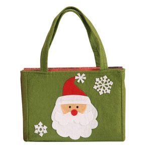 Christmas Candy Gift Bag Children Holiday Gift Bag, Style: Santa Claus