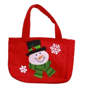 Christmas Candy Gift Bag Children Holiday Gift Bag, Style: Snowmen