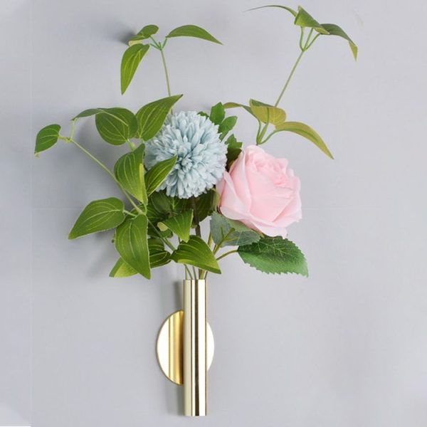 Nordic Style Stainless Steel Vase Flowerpot Home Wedding Decoration (Gold) - Image 4