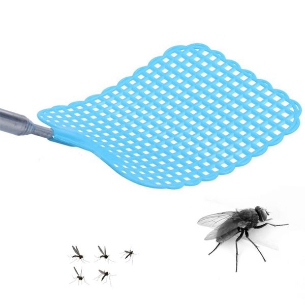 Creative Retractable Plastic Fly Swatter Summer Supplies Mosquito Swatter (Red) - Image 3