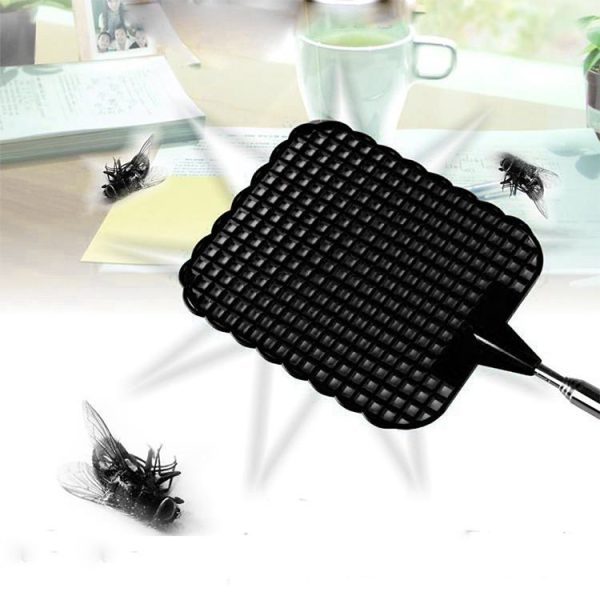 Creative Retractable Plastic Fly Swatter Summer Supplies Mosquito Swatter (Red) - Image 5