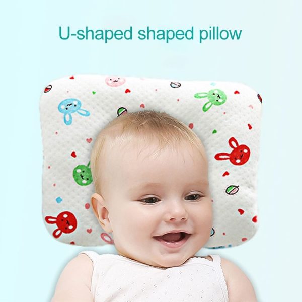 Soft Newborn Infant Baby Pad Prevent Flat Head Sleep Positioner (Little Apple) - Image 8