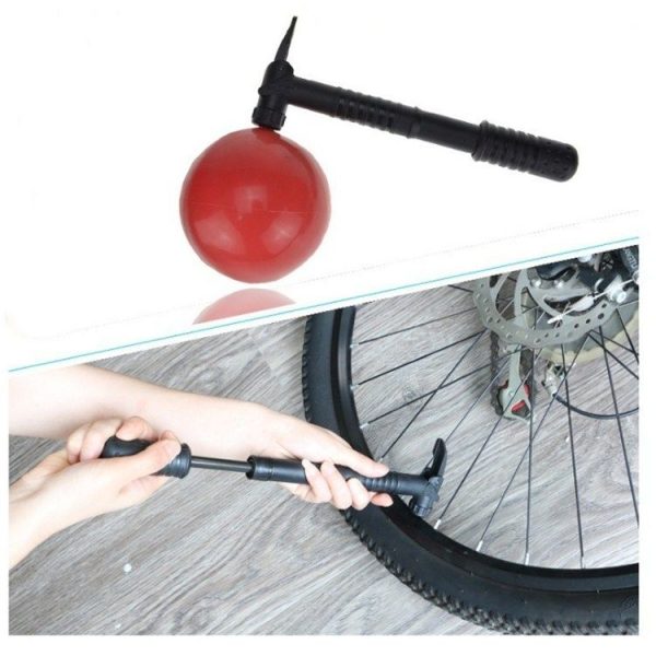 Dead Fly Riding Portable Air Pump Basketball Mini Pump, Style: With Clip - Image 6