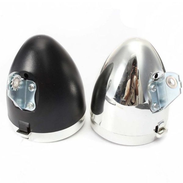 3 LED Retro Bicycle Headlight Night Riding Safety Warning Light (Black) - Image 8