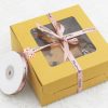2 PCS Gift Box Packaging Ribbon Cake Box Ribbon Baking Packaging Accessories (Pink) - Image 4