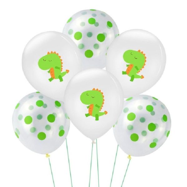 Birthday Party Dinosaur Latex Sequin Balloon Party Atmosphere Decoration Dinosaur Set, Style: Sequin Bouquet Set - Image 4