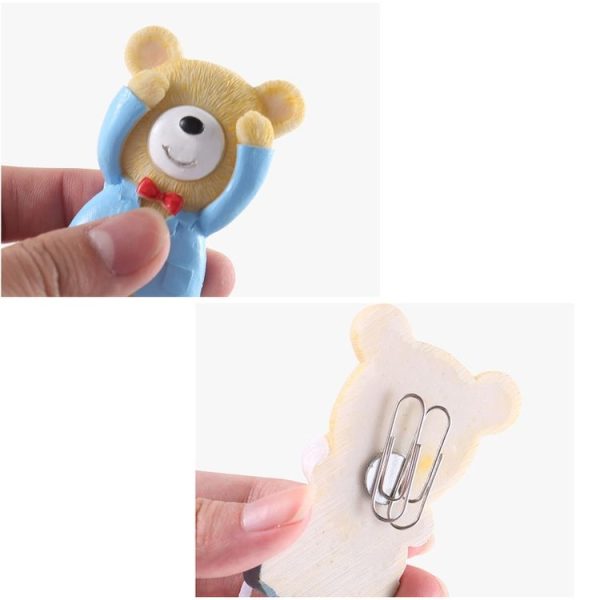 Cartoon Bear Stereo Refrigerator Magnetic Fridge Magnet, Style Random Delivery - Image 4