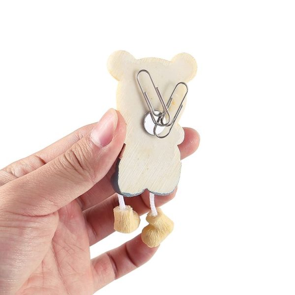 Cartoon Bear Stereo Refrigerator Magnetic Fridge Magnet, Style Random Delivery - Image 5