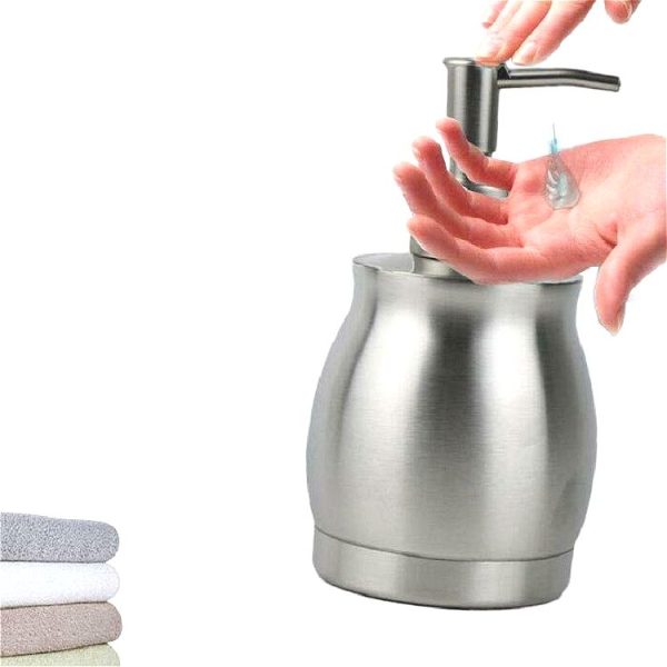 Stainless Steel Lotion Bottle Hand Soap Dispenser Hand Sanitizer Bottle - Image 6