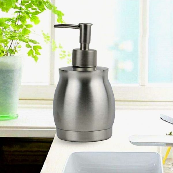 Stainless Steel Lotion Bottle Hand Soap Dispenser Hand Sanitizer Bottle - Image 7