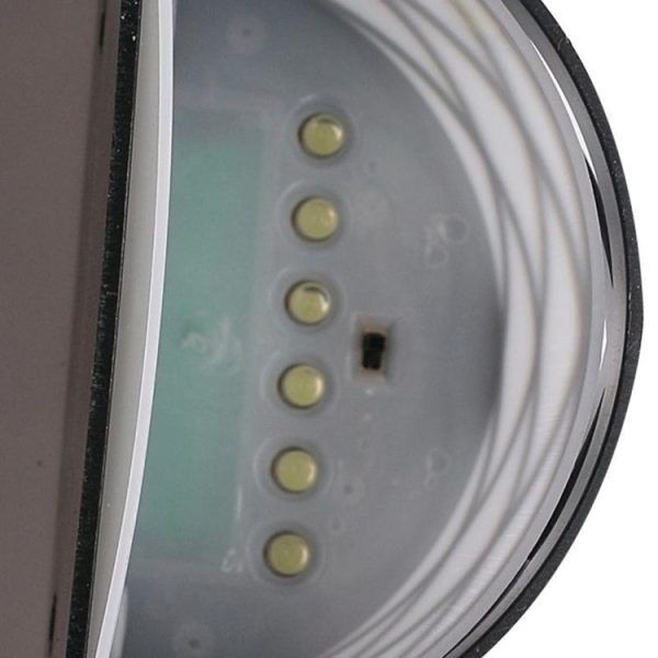 Solar Powered LED Wall Light Outdoor Waterproof Energy Saving Street Garden Lamp (White Light) - Image 5