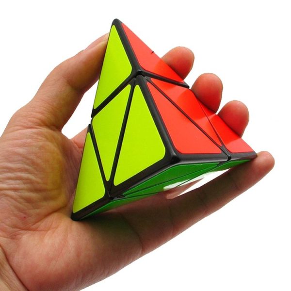 Creative Shaped Second-order Triangular Tetrahedron Magic Cube Children Educational Toys (Black) - Image 4