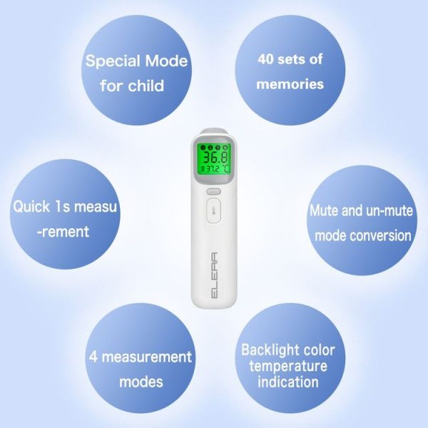 Infrared Non-Contact Baby Thermometer Digital LCD Body Measurement - Image 2
