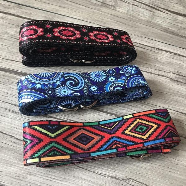 Color Pattern Stretch Band Yoga Stretch Band, Size: 185 x 3.8cm (Blue) - Image 4