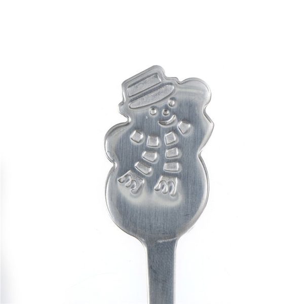 2 Sets Creative Stainless Steel Christmas Cutlery Four-piece Set - Image 4