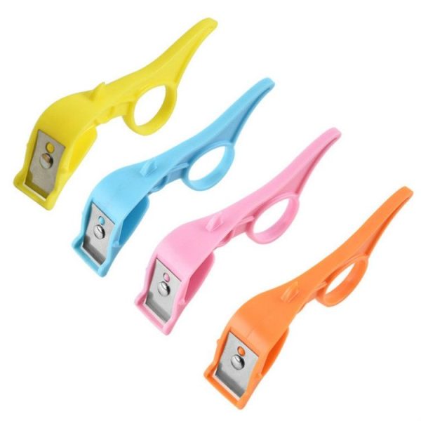 Kitchen Fruit Peeler Stainless Steel Peeling Knife Random Color Delivery - Image 7