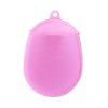 Baby Shower Shampoo Silicone Massage Brush (Pink)