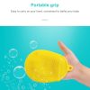 Baby Shower Shampoo Silicone Massage Brush (Pink) - Image 3