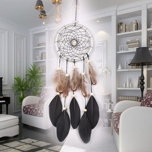 Creative Hand-Woven Crafts Dream Catcher Home Car Wall Hanging Decoration - Image 3