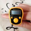 Electronic Digital Counter Portable Hand Operated Tally LCD Screen Finger Counter, Random Color - Image 2