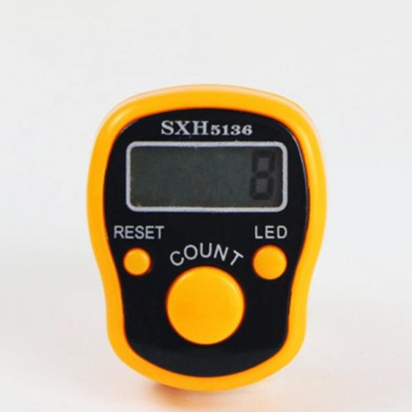 Electronic Digital Counter Portable Hand Operated Tally LCD Screen Finger Counter, Random Color - Image 5