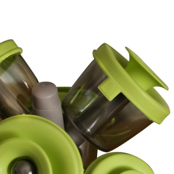 2 PCS 6 in 1 Creative Spice Tree Pots Seasoning Tanks Cans Set Pop Up Spice Rack - Image 3