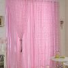 Bedroom Room Bubble Pattern Window Tulle Curtain Curtains Sheer Panel Drape Curtains, Size: 100 x 200 cm (Pink) - Image 2