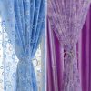 Bedroom Room Bubble Pattern Window Tulle Curtain Curtains Sheer Panel Drape Curtains, Size: 100 x 200 cm (Pink) - Image 3