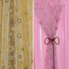Bedroom Room Bubble Pattern Window Tulle Curtain Curtains Sheer Panel Drape Curtains, Size: 100 x 200 cm (Pink) - Image 4