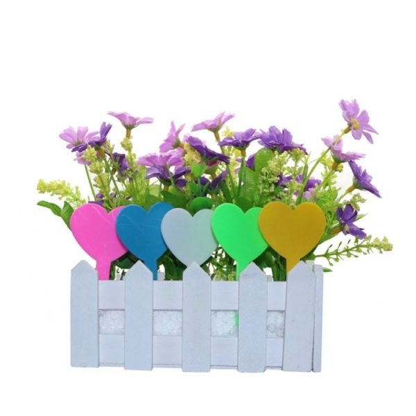 100 PCS Gardening Plant Pot Decoration Love Label Garden Seedling Potted Flower Plant Mark (Yellow) - Image 4