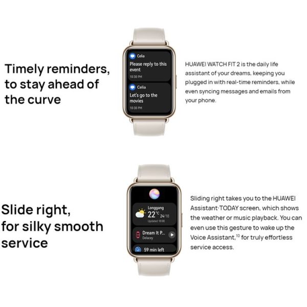 Original Huawei WATCH FIT 2 Smart Sports Watch, Color: Vibrant Blue - Image 9
