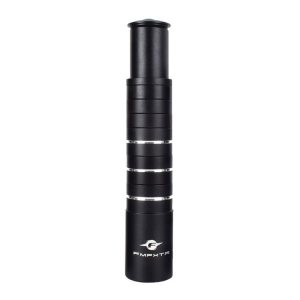FMFXTR Mountain Bike Handlebar Aluminum Alloy Height Increaser, Increase Height: 14.4cm (Black)