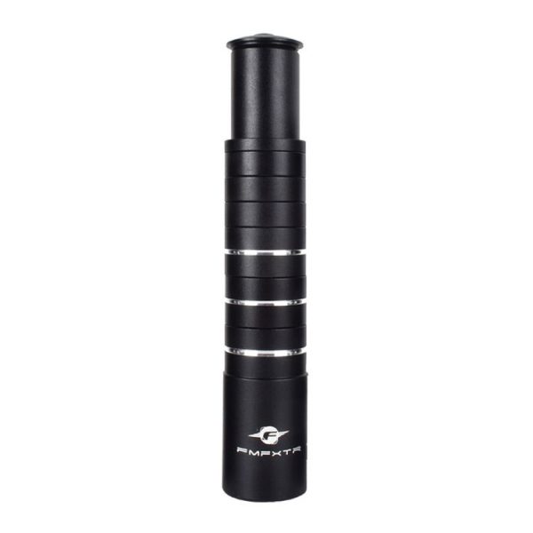 FMFXTR Mountain Bike Handlebar Aluminum Alloy Height Increaser, Increase Height: 14.4cm (Black)