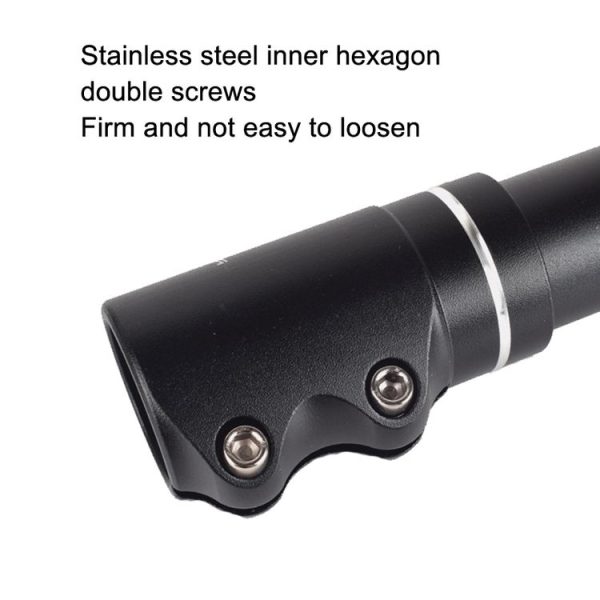 FMFXTR Mountain Bike Handlebar Aluminum Alloy Height Increaser, Increase Height: 14.4cm (Black) - Image 5