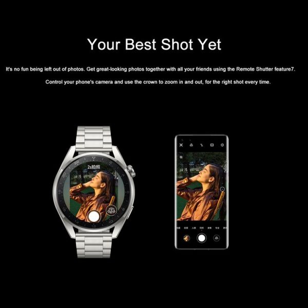 Original HUAWEI WATCH 3 Pro Smart Sports Watch, Color: Enjoyable Gray - Image 10