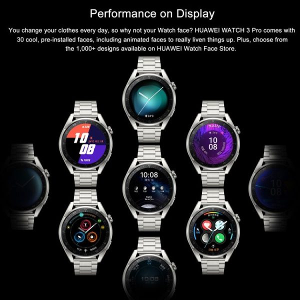 Original HUAWEI WATCH 3 Pro Smart Sports Watch, Color: Enjoyable Gray - Image 2