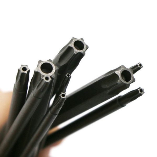 11pcs / Set 100mm Plum Blossom Hollow Bit Multifunctional Peeling Bit Set - Image 4