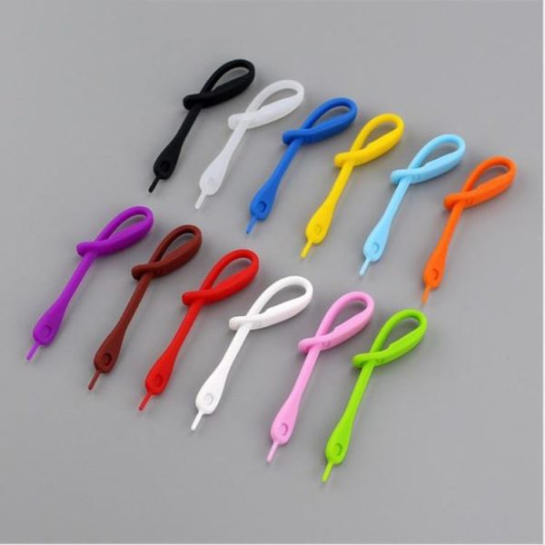 12 PCS / Set Wine Glass Recognizer Creative Silicone Wine Glass Mark - Image 2
