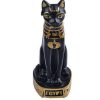 3 PCS Mini Cat Pharaoh Figurine Statue Craft Vintage Gift