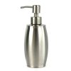 SH158 350ml Stainless Steel Soap Dispenser Oval Hand Sanitizer Bottle - Image 2